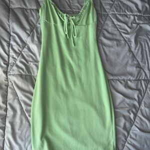 Princess Polly Green Mini Dress